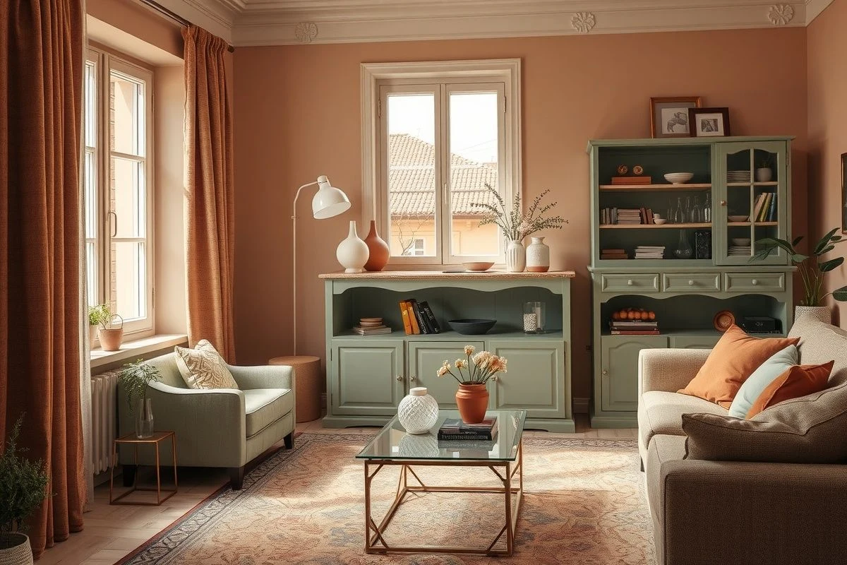 Successfully transformed melamine furniture after proper painting technique