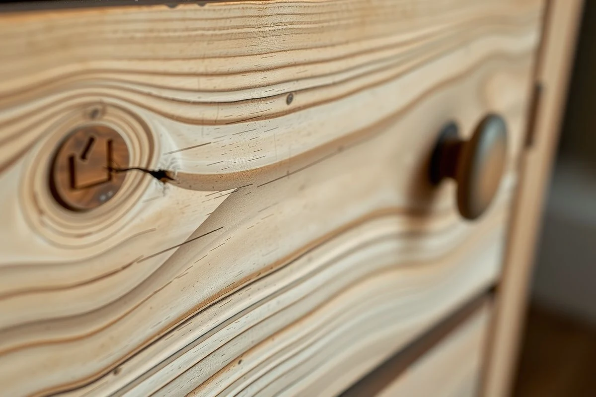 Close-up of weathered wood with natural patina